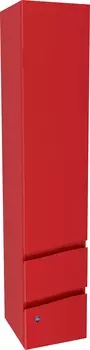 Шкаф-пенал АВН Фиджи 35 L, подвесной, красный 61.11-01 (10)