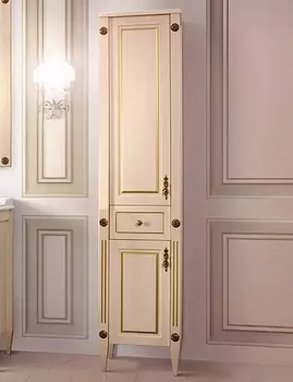 Шкаф-пенал Belux Империя 40 слоновая кость L П 30-01 (37) Лев