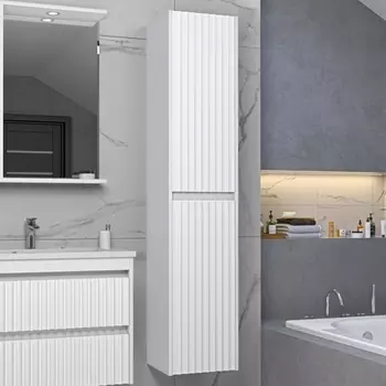 Шкаф-пенал Brevita Balaton R, белый BAL-05035-01-2П