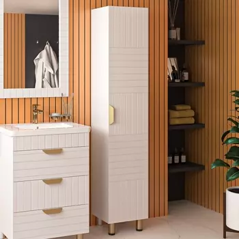 Шкаф-пенал Brevita Gloster R, белый GLOS-05035-01-2П