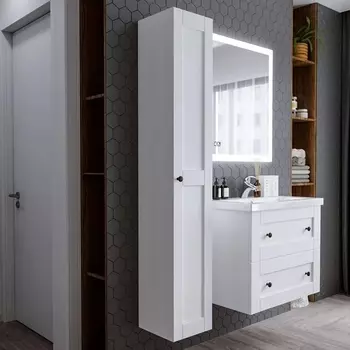 Шкаф-пенал Бриклаер Хелена белый 4627125416392