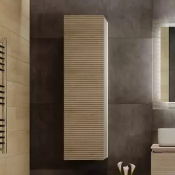 Шкаф-пенал Jorno Karat светлый бук, R Kar.04.130/P/BuL