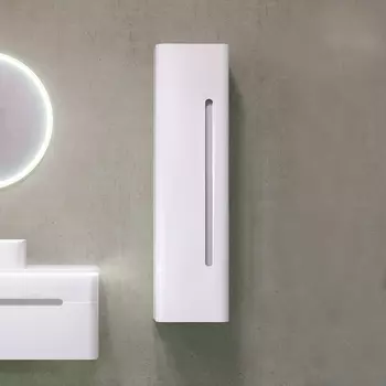 Шкаф-пенал Jorno Shine 125 Shi.04.125/P/W