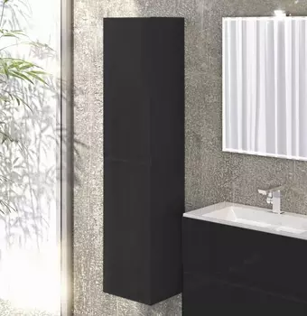 Шкаф-пенал La Beaute Finistere 40 черный CF2