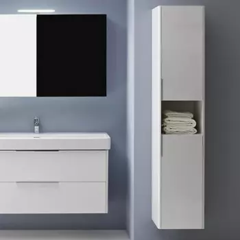 Шкаф-пенал Laufen Base 4.0269.2.110.261.1 R с полкой, белый глянцевый