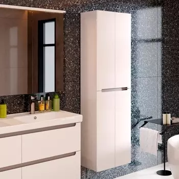 Шкаф-пенал Lemark Buno белый глянцевый, 4-х дверный LM04B50P