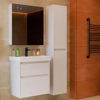 Шкаф-пенал Lemark Combi белый глянцевый LM03C35P