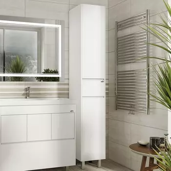 Шкаф-пенал Misty Алиса 35 R, белый, с ящиком Э-Али0501-01П