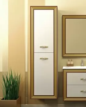 Шкаф-пенал Opadiris Карат L золотая патина Z0000003939