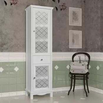 Шкаф-пенал Opadiris Омега 45 R белый 00-00007359