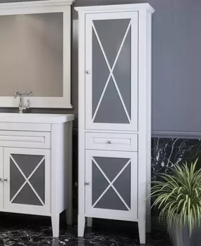 Шкаф-пенал Opadiris Палермо R белый Z0000008561