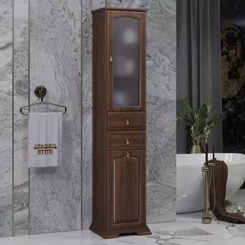 Шкаф-пенал Opadiris Риспекто 40 R, с бельевой корзиной, нагал 00-00005841