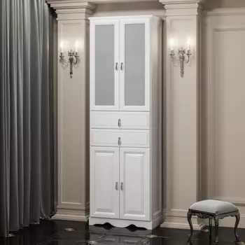 Шкаф-пенал Opadiris Риспекто 60 белый матовый Z0000012640