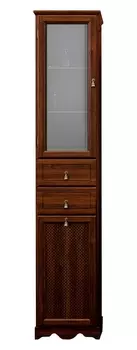 Шкаф-пенал Opadiris Тибет 40 L нагал, матовое стекло Z0000003585