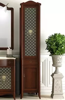 Шкаф-пенал Opadiris Виктория 40 орех R Z0000000230