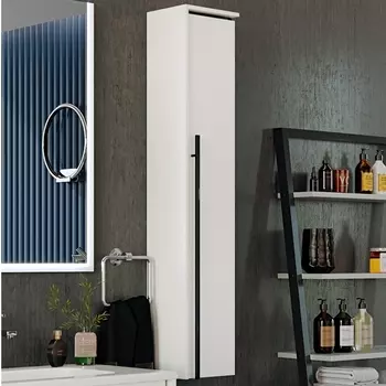 Шкаф-пенал Roca Aneto R, белый 857467806