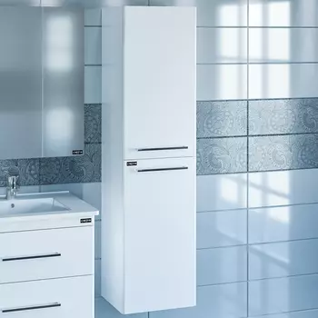 Шкаф-пенал СанТа Вегас 40 унивесальный, с бельевой корзиной 526005