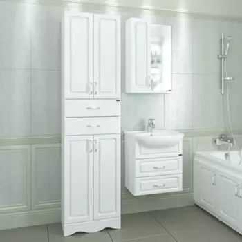 Шкаф-пенал СанТа Верона 50 напольный 700281