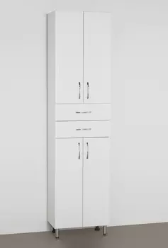 Шкаф-пенал Style Line Эко Стандарт 48, 2 ящика, белый ЛС-00000379