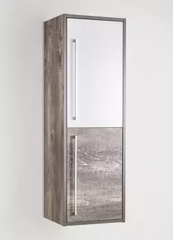 Шкаф-пенал Style Line Экзотик 36 подвесной, белая, экзотик ЛС-00000406