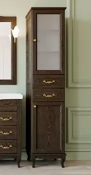 Шкаф-пенал ValenHouse Эллина 40 R кальяри, фурнитура золото E40_ККRЗ