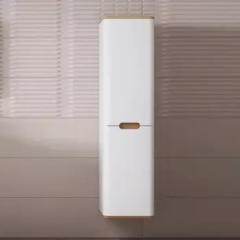 Шкаф-пенал VitrA Sento 40 R, с бельевой корзиной, белый матовый /60842