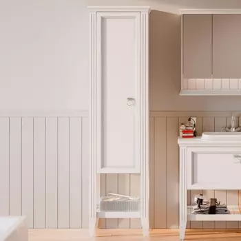 Шкаф-пенал VitrA Valarte 55 матовый белый L /62240