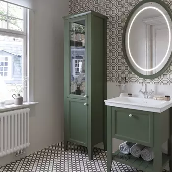 Шкаф-пенал VitrA Valarte 55 ретро зеленый L /65808