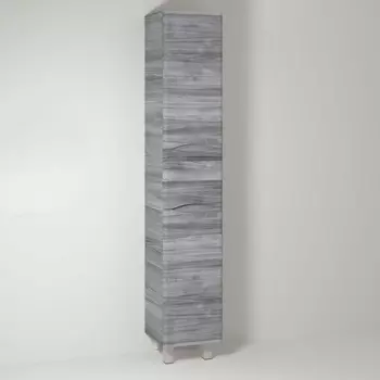 Шкаф-пенал Vod-Ok Adel 30 R, с бельевой корзиной, лиственница /8847