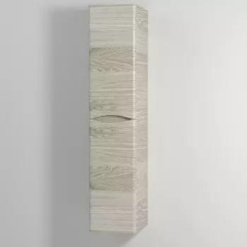 Шкаф-пенал Vod-Ok Adel 35 L, с бельевой корзиной, подвесной, ореховый дубослив /8680