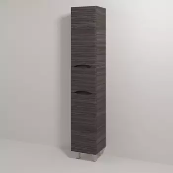 Шкаф-пенал Vod-Ok Adel 35 L, с бельевой корзиной, палисандр /8855