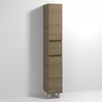 Шкаф-пенал Vod-Ok Best 35 R, дуб крымский /8710