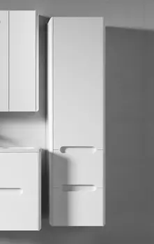 Шкаф-пенал Vod-Ok Флорена 40 R, белый /00002575