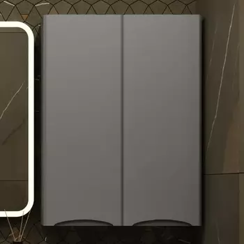Шкаф Style Line Бергамо Мини Люкс Plus 60 антискрейч серый СС-00002358