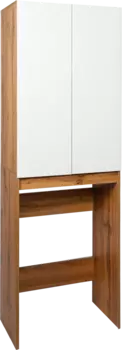 Шкаф VIANT Бостон дуб вотан, белый, под стиральную машину VBOS645-SHSM