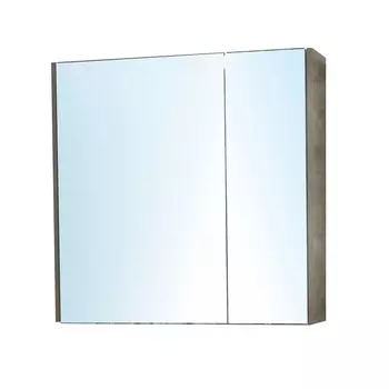 Шкаф-зеркало Azario Milana CS00060474 78х75 светлое дерево