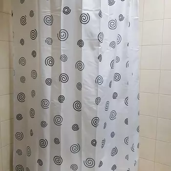 Штора для ванной Bath Plus 2100F/4 Spiral