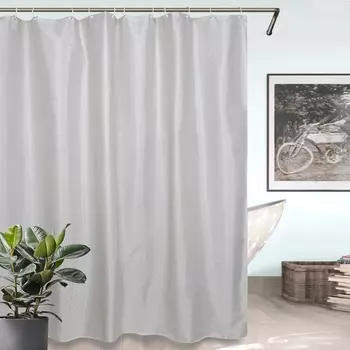 Штора для ванной Bath Plus Charme Red SK-10 180х200, light grey