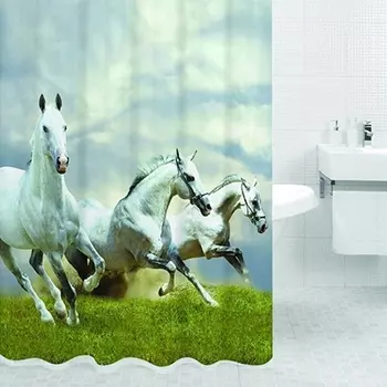 Штора для ванной Bath Plus Студия Рrint DSP3019