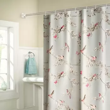 Штора для ванной Carnation Home Fashions Lovely Birds 180х200 см LOV115