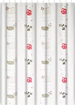 Штора для ванной Haiba HB75062 кошки