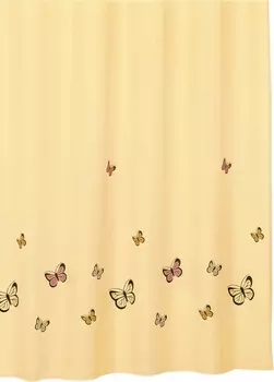 Штора для ванной Iddis Yellow Butterfly SCID033P