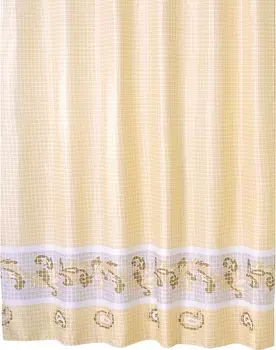 Штора для ванной Milardo Beige Fresco SCMI013P