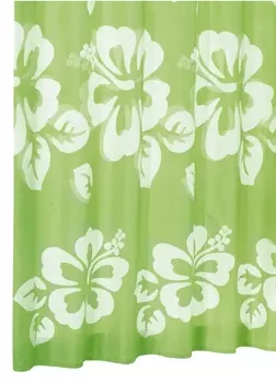 Штора для ванной Ridder Flowerpower 42355 зеленая /42355