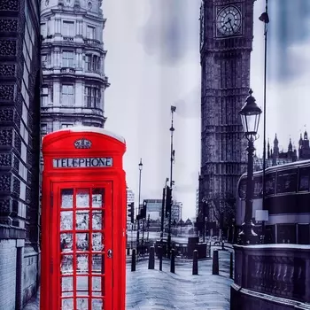 Штора для ванной Ridder Telephone Box 42223000 180x200