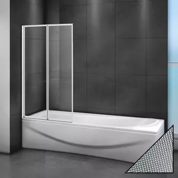 Шторка на ванну Cezares Relax V-2-80/140-P-Bi-L стекло punto RELAX-V-2-80/140-P-Bi-L