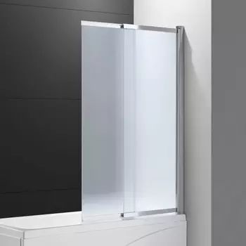 Шторка на ванну Cezares Slider VF-11-100/150-P-Cr стекло рифленое SLIDER-VF-11-100/150-P-Cr