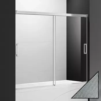 Шторка на ванну Cezares Tandem Soft VF 2 150/145 P Cr стекло прозрачное TANDEM-SOFT-VF-2-150/145-P-Cr