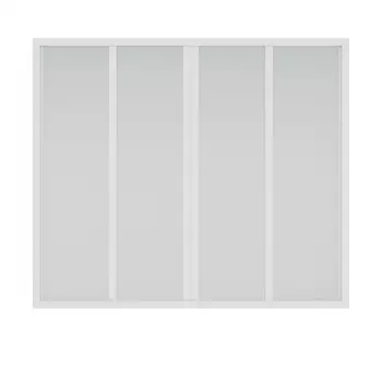 Шторка на ванну Creto Avalon 2.0 170х145 см четырёхстворчавая SH00065