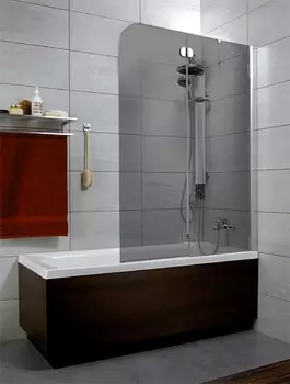 Шторка на ванну Radaway Torrenta PND 100 стекло графит R 201202-105NR